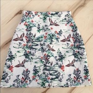 H&M Floral Mini Skirt